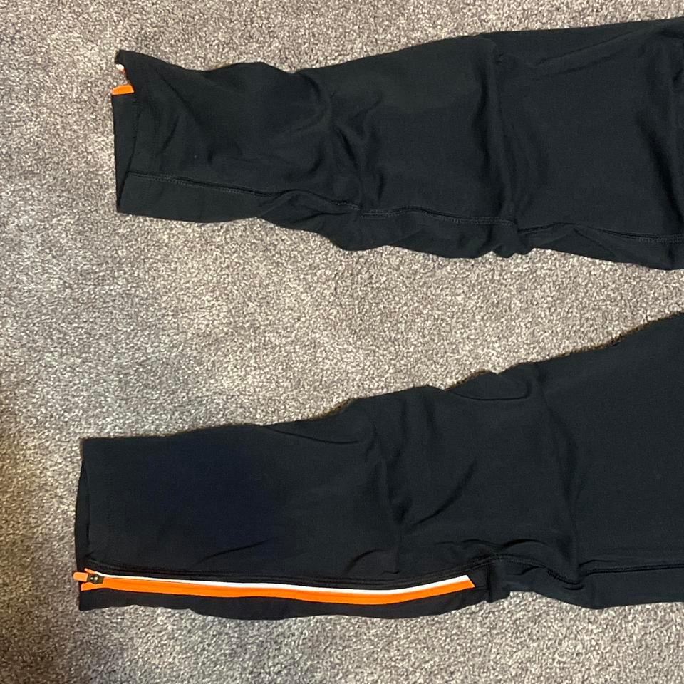 Nike Black And Orange Tech 4b05 3