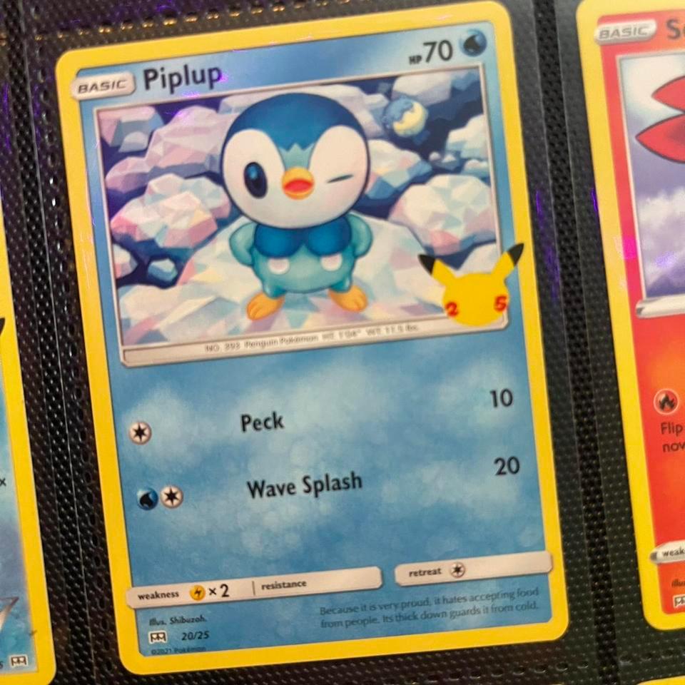 Piplup Mcdonalds Promo Pokemon Gaming 5e73