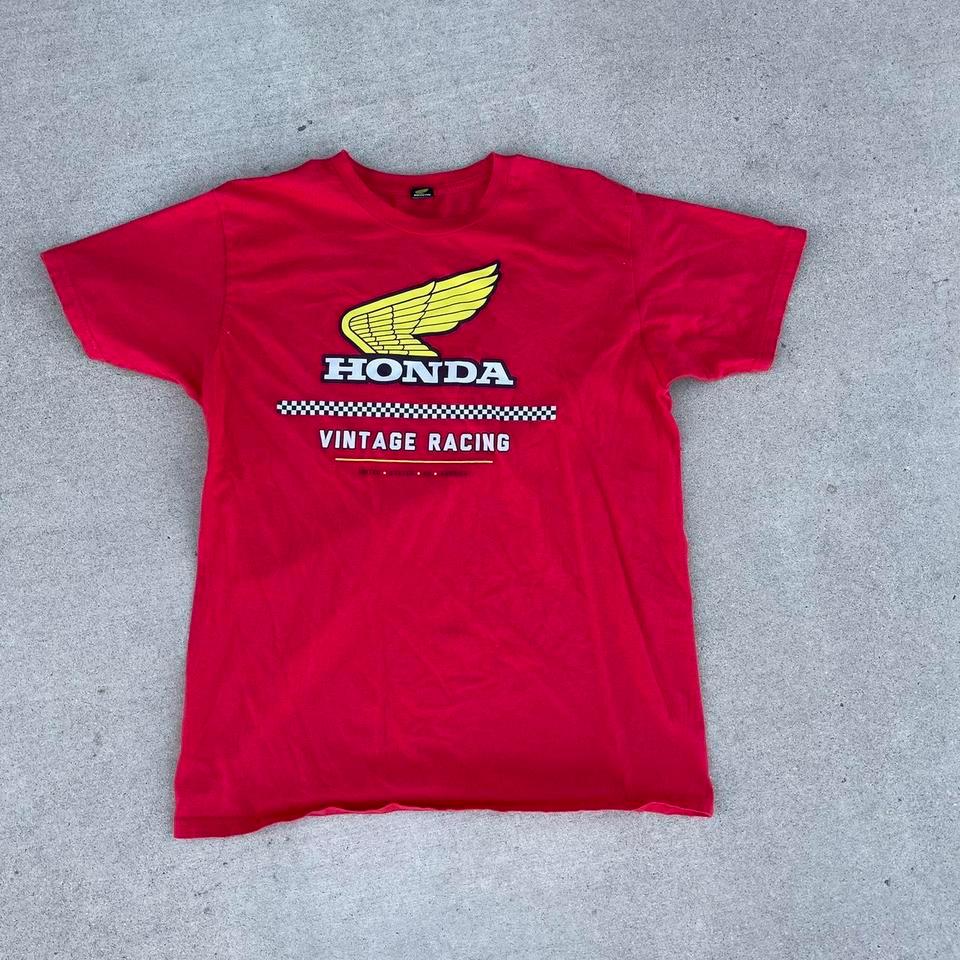 Honda Vintage Racing Red T Shirt