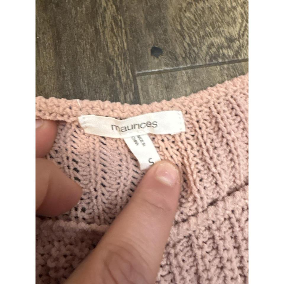 Maurices Multicolor Striped Knit Front 3