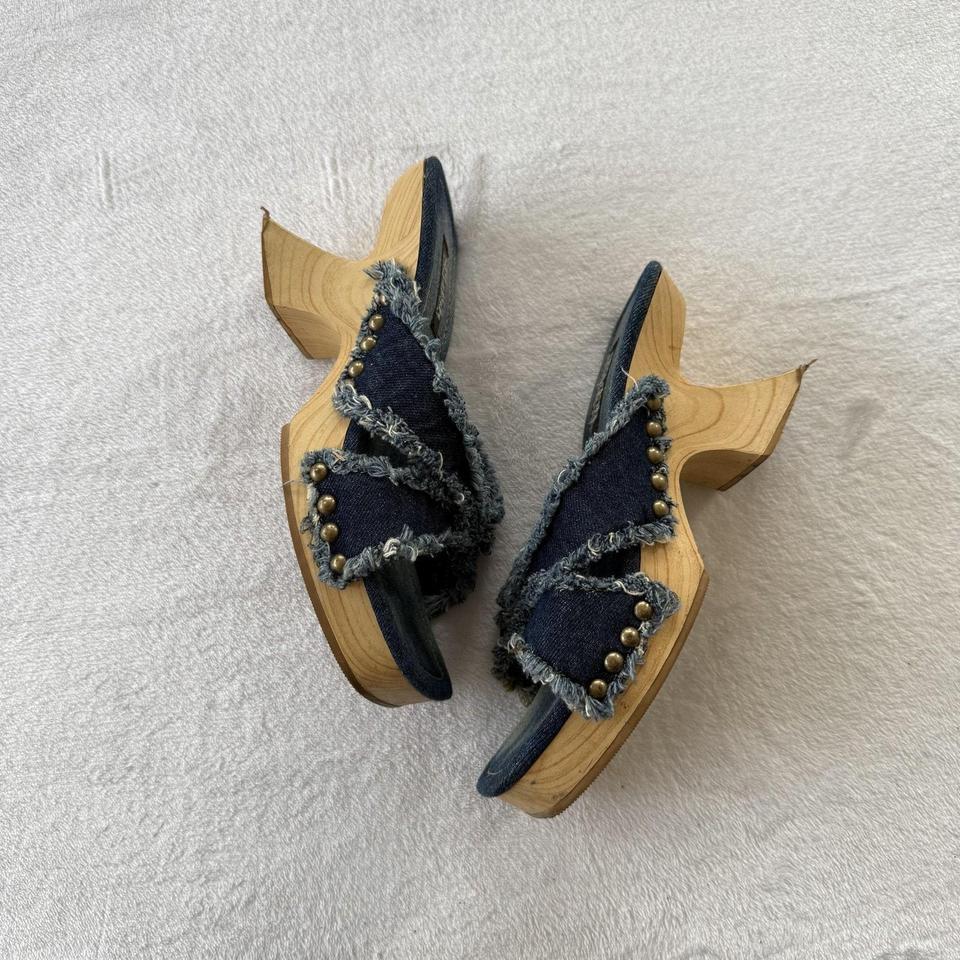 Vintage Y2k Rare Blue Denim 64a2 7