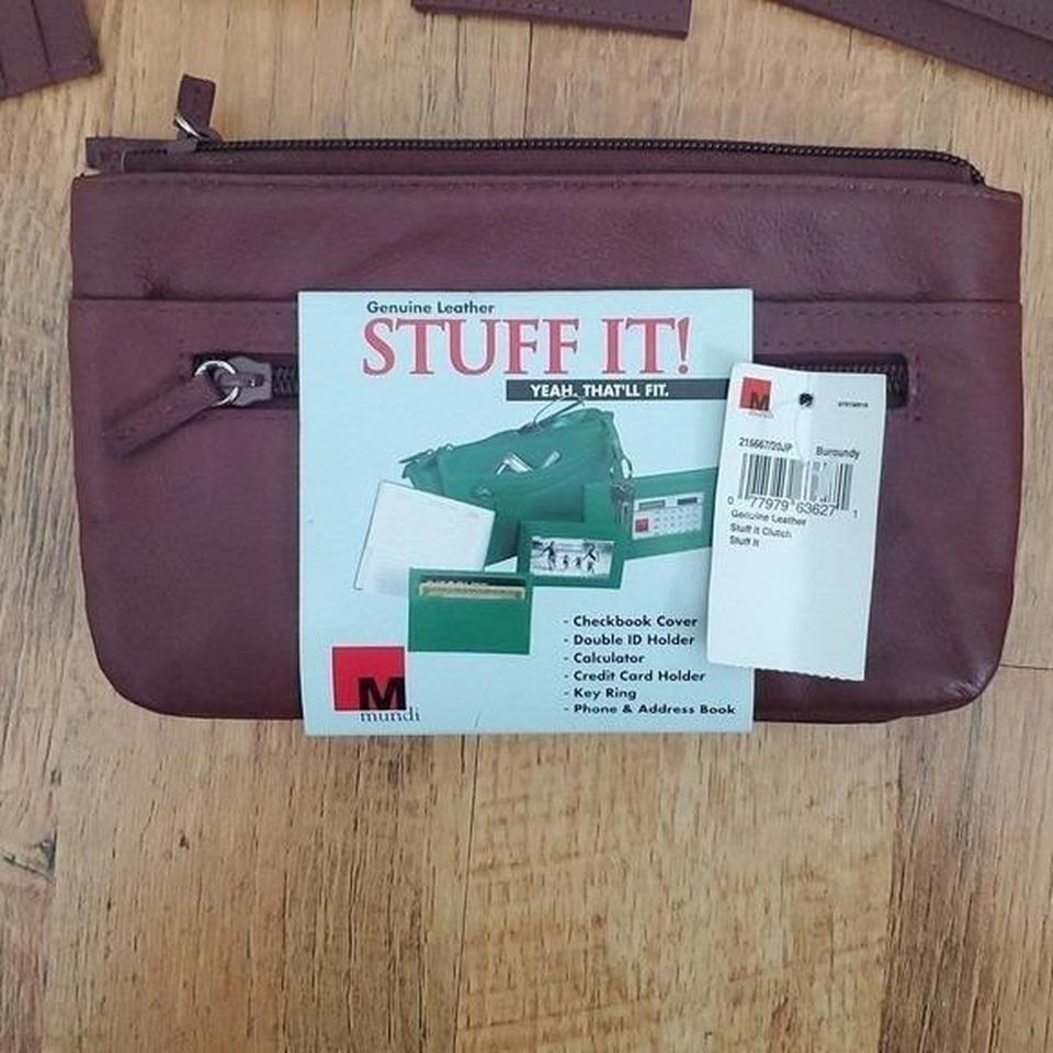 Mundi Stuff It Burgundy Leather F974 3