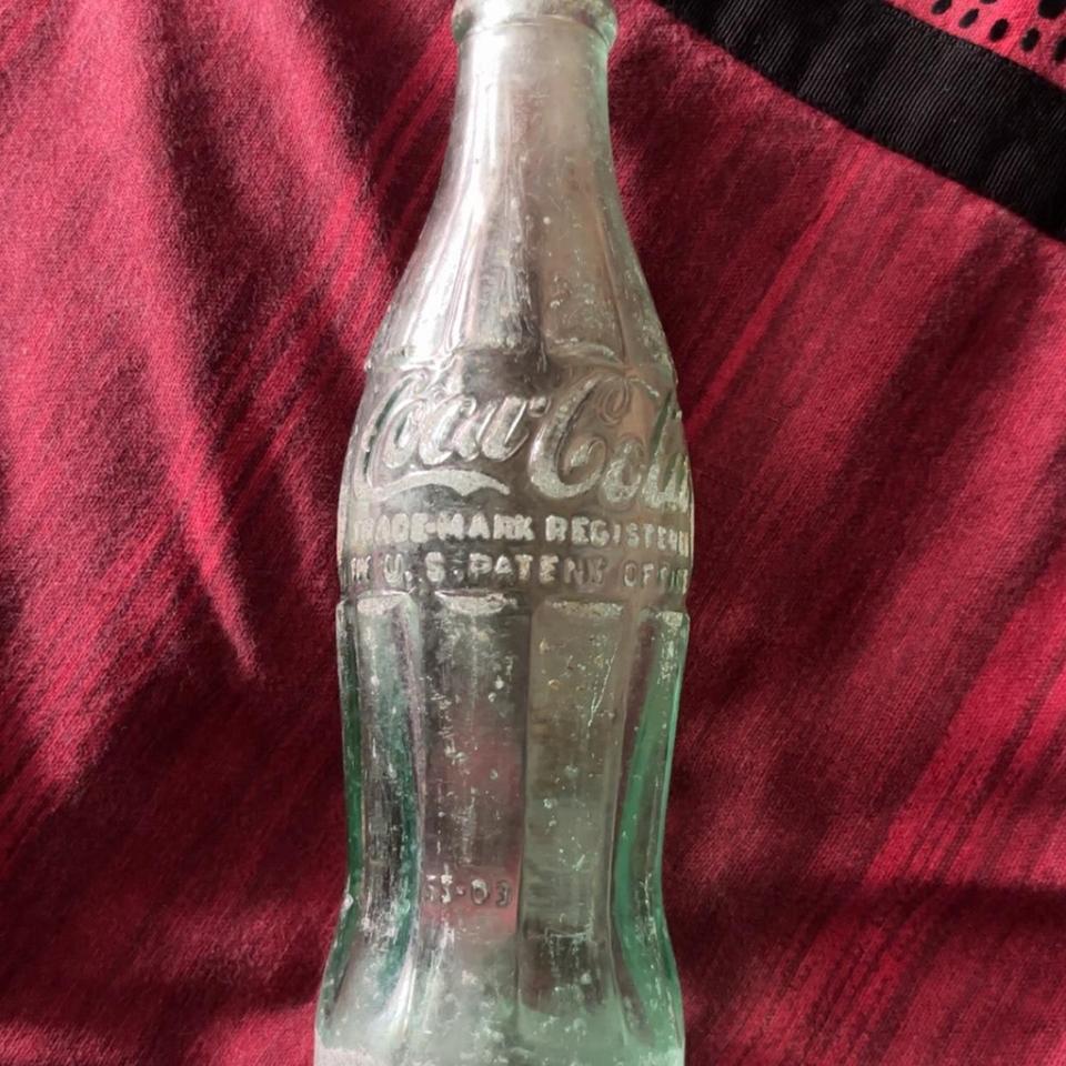 Coca Cola Glass Bottle From 1930s