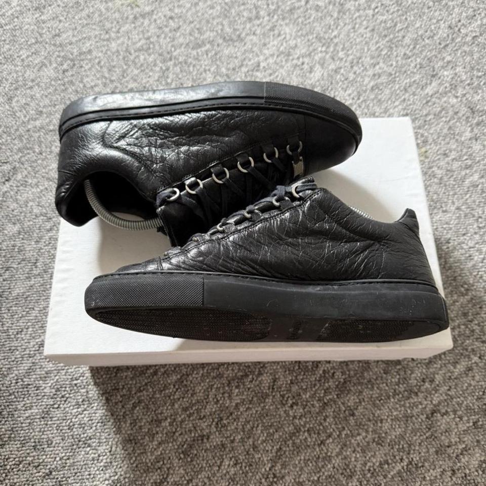 Balenciaga Arena Low Top Black 486f 2