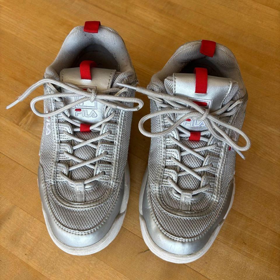 Fila Disruptor Silver Chrome Mesh 23bd 3