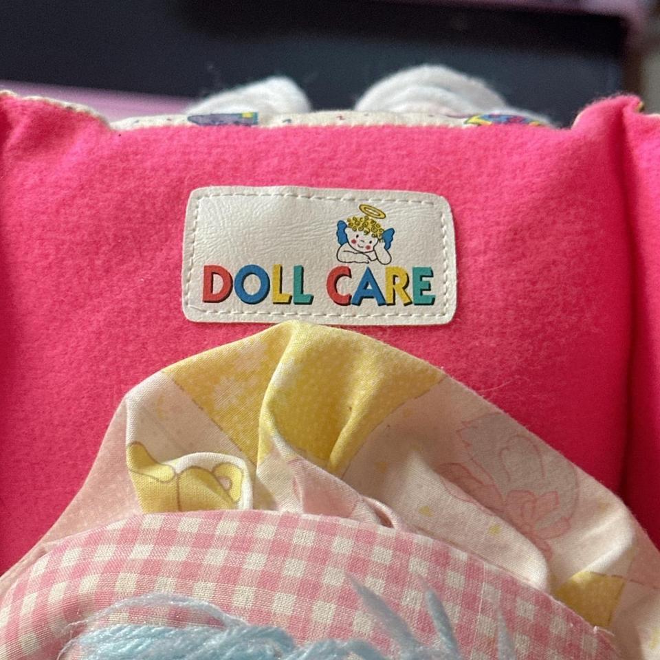 Vintage 90s Doll Plush Car Aa72 5