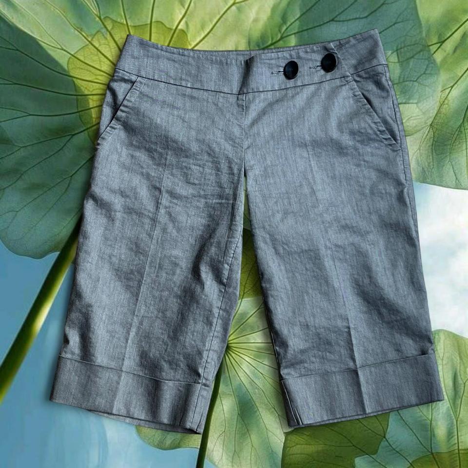 Vintage 00s Y2k Gray Linen B806 2