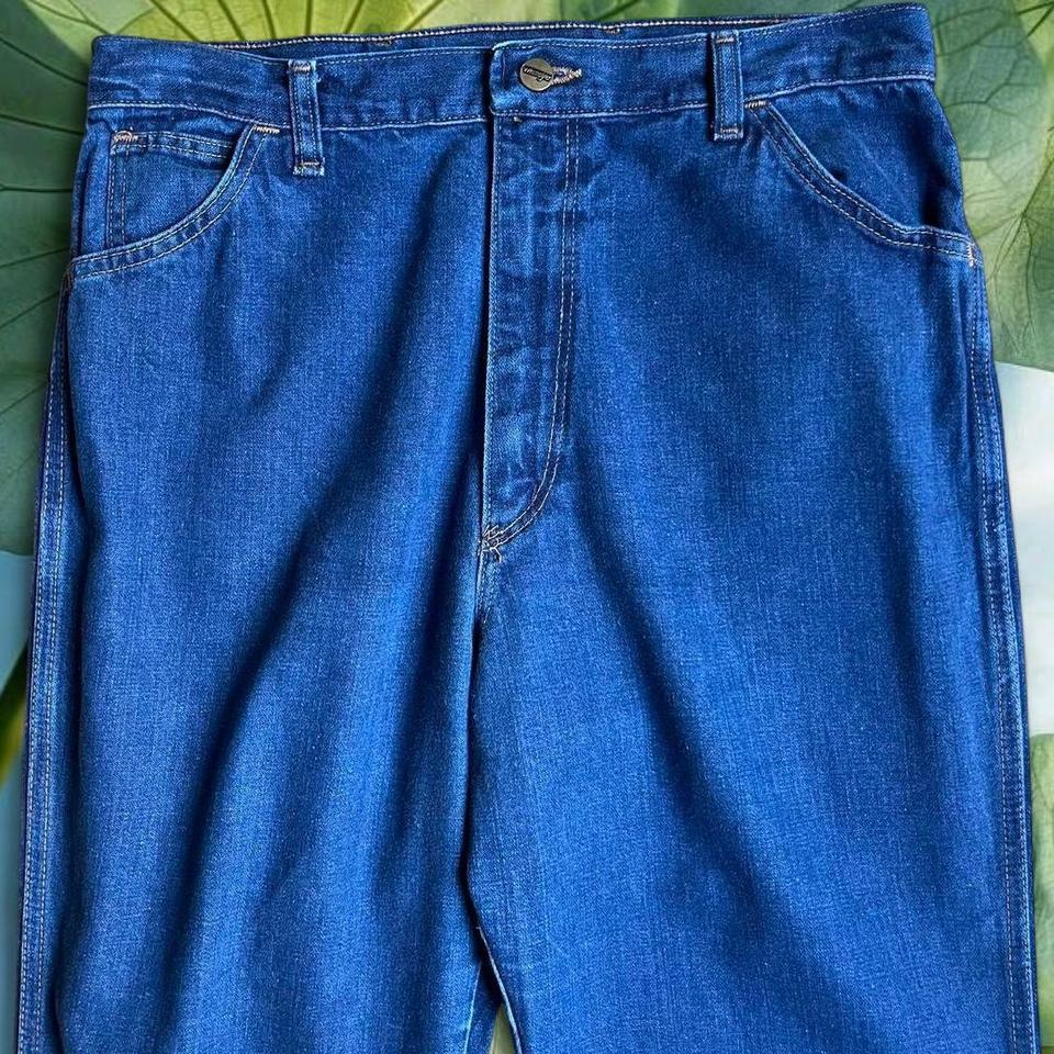 Vintage 70s High Waist Dark Aca2 5