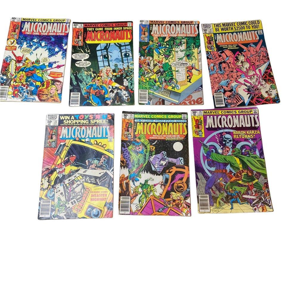 Marvel Comics The Micronauts Lot 22a0 2