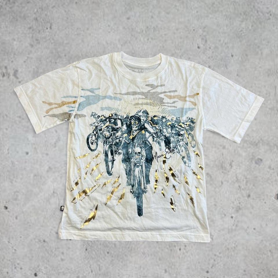 Mark Ecko White Graphic Tee 7e4a