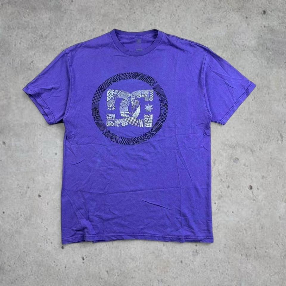 Dc Shoes Purple Graphic Tee 5fda