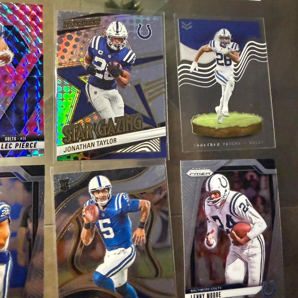 19 Card Lot Indianapolis Colts A6b8 5