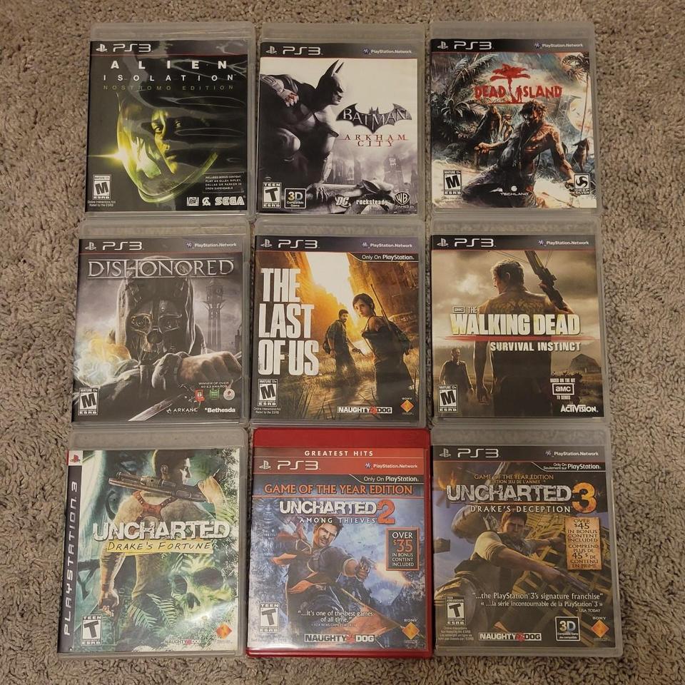 Lot Of 9 Playstation 3
