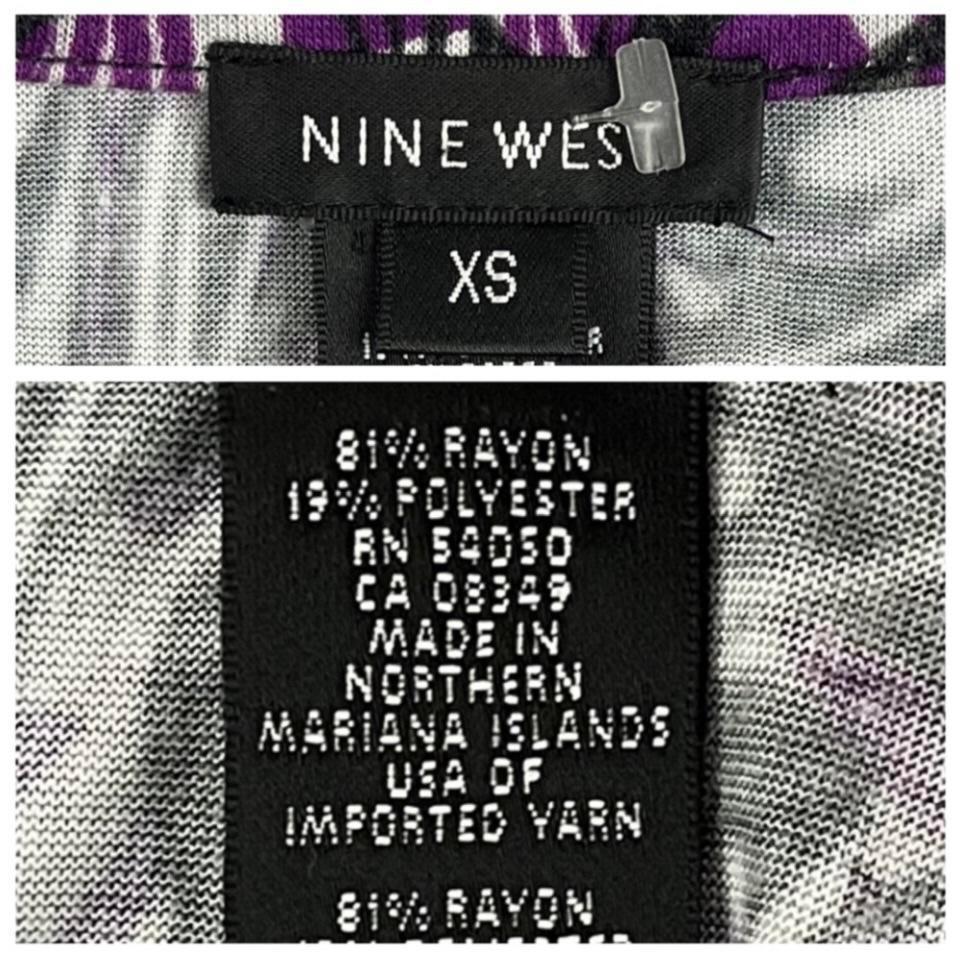 Nine West Abstract Faux 7