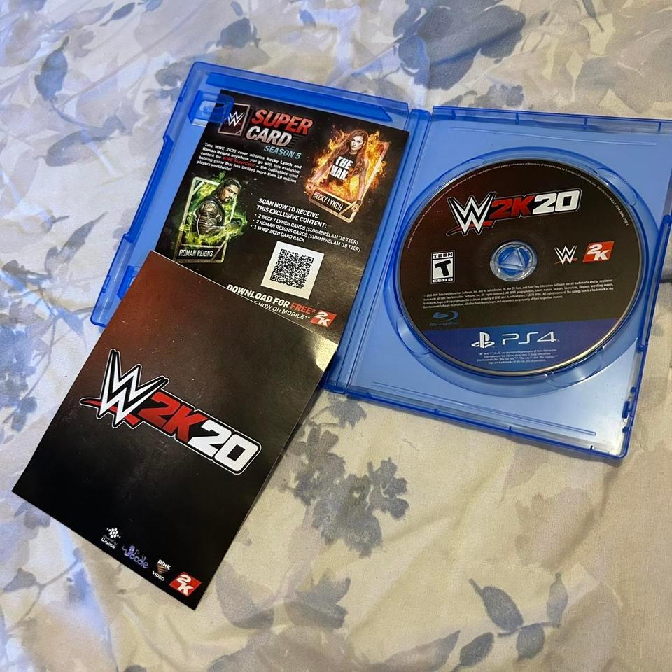 Wwe 2k20 Ps4 Game Wwe2k20 2