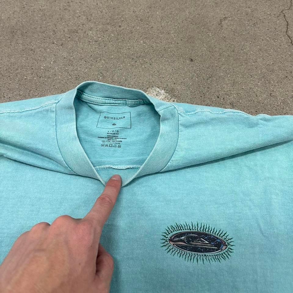 Quiksilver Surf T Shirt Size Large 4