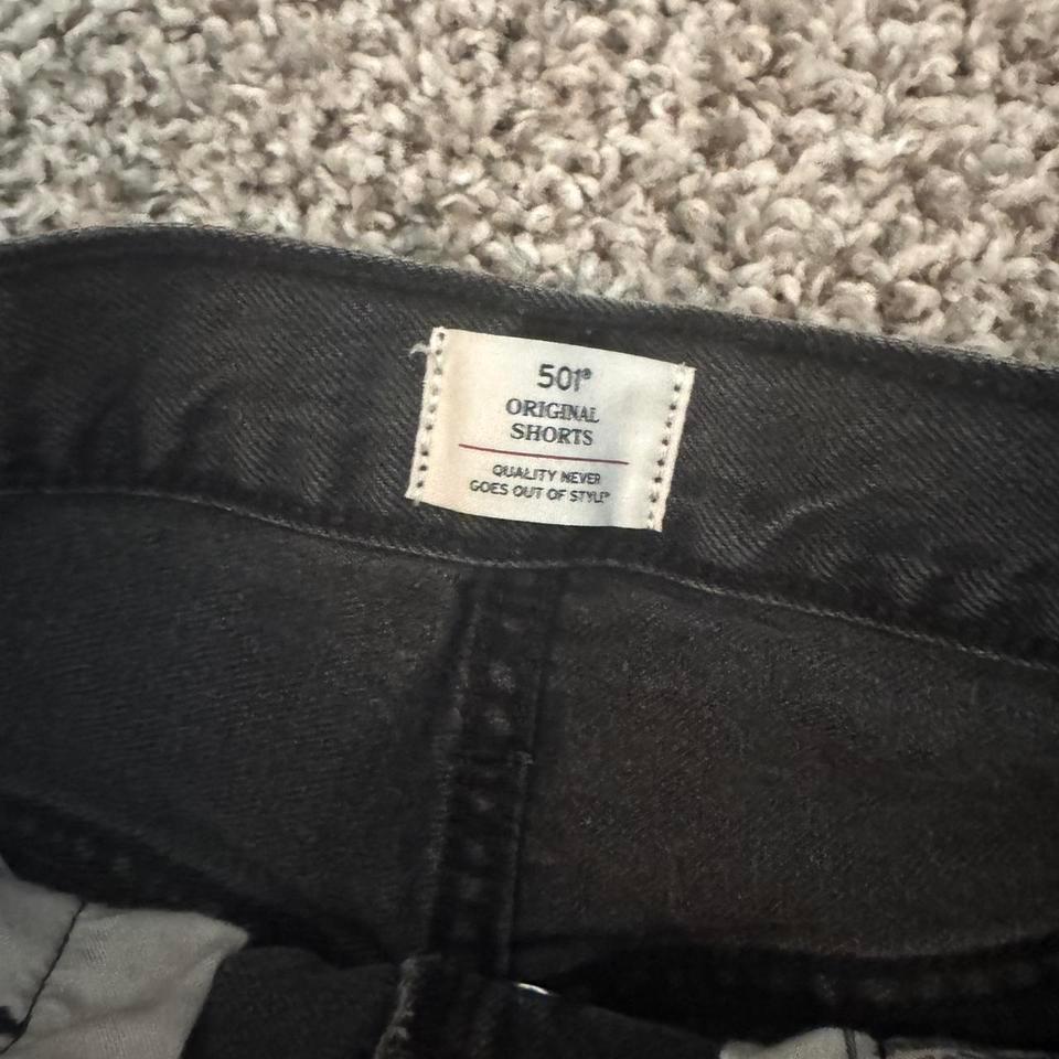 Levis Black Ripped Distressed Denim 6c53 4