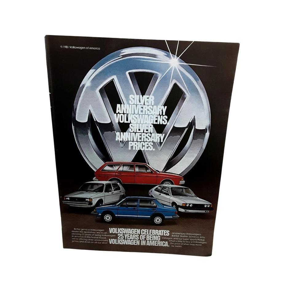 1981 Vw Print Ad