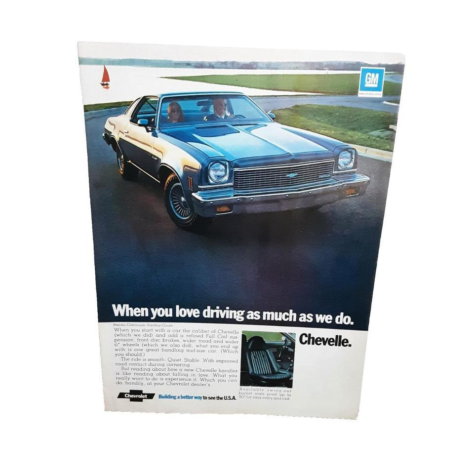 Vintage 1973 Chevrolet Chevelle Ad