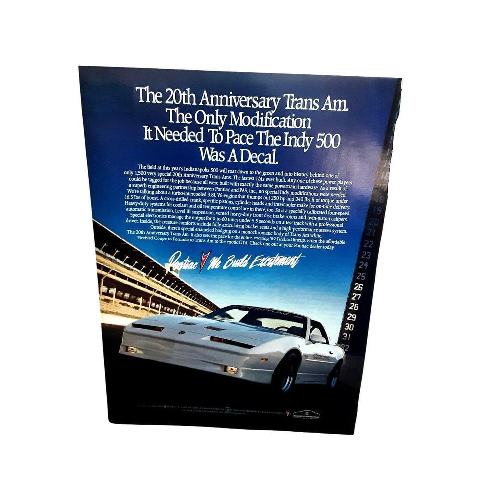 Vintage 1989 Pontiac Trans Am 534a