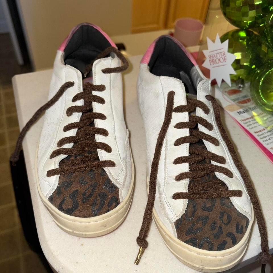 P448 Sneakers White And Pink 2