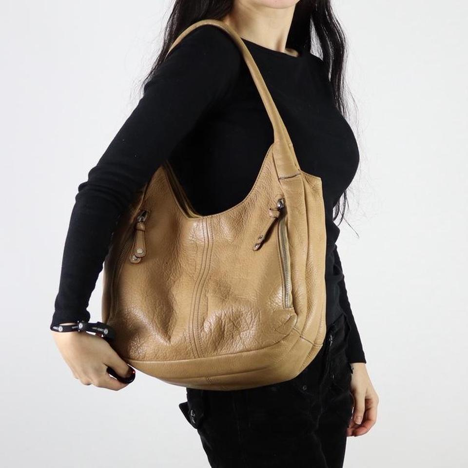 Vintage Y2k Tan Brown Leather 2