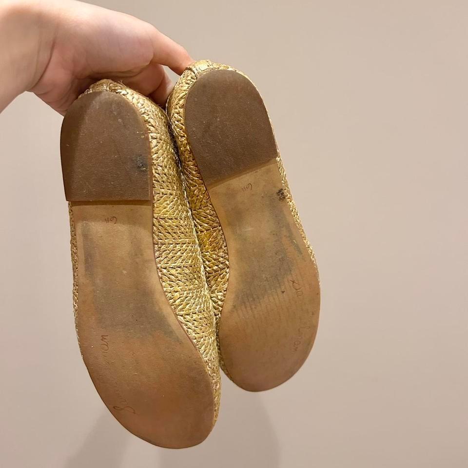 Gold Metallic Sam Edelman Falcon Bffe 6