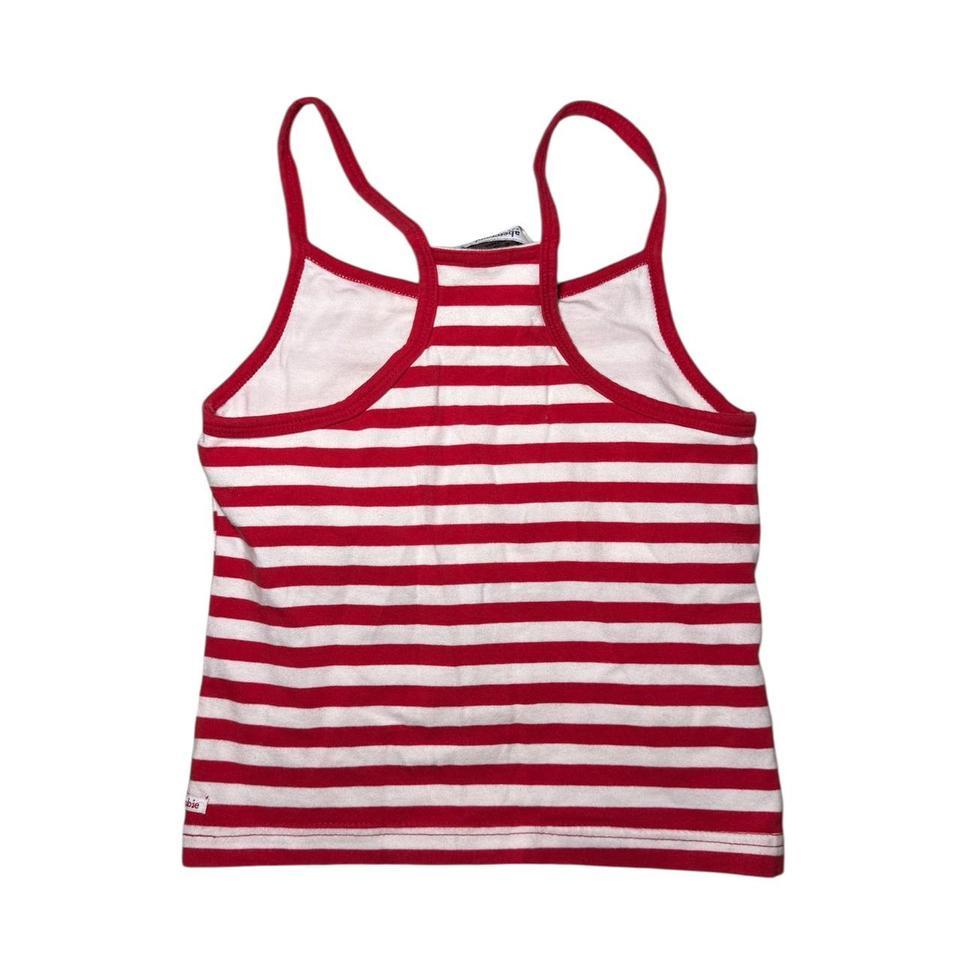 Abercrombie Y2k Striped Cropped Bedazzled 4