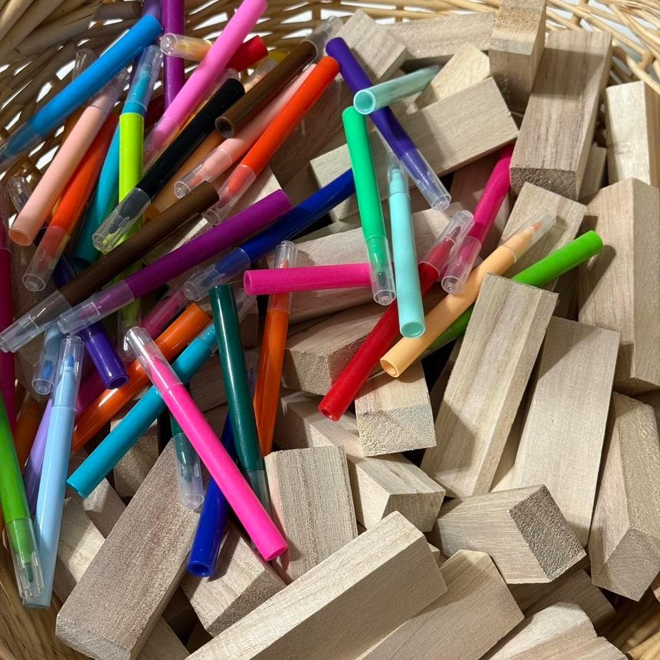 70 Wooden Blocks Mini 2