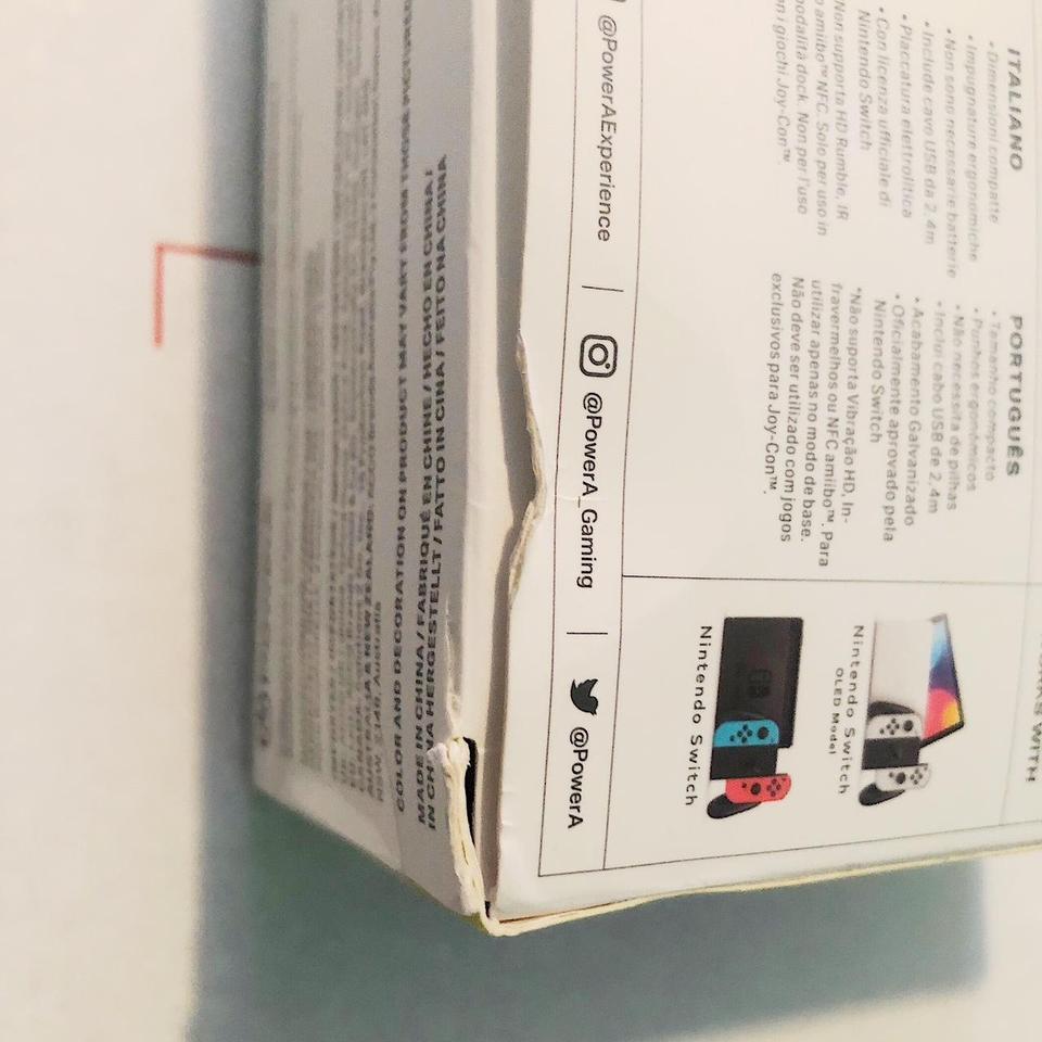 Powera Wired Nano Controller Mario 7