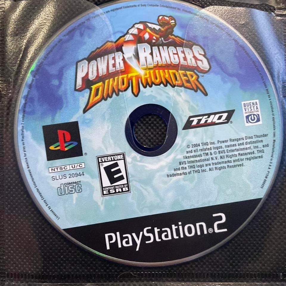 Playstation 2 Power Rangers Dino