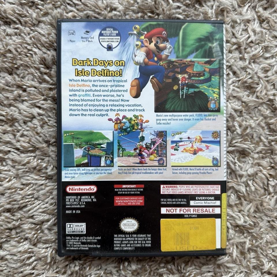 Vintage Nintendo Gamecube Super Mario A970 2