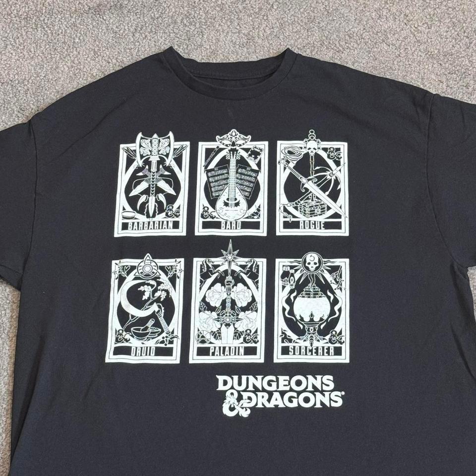 Dungeons And Dragons Tshirt Black 13e2 2