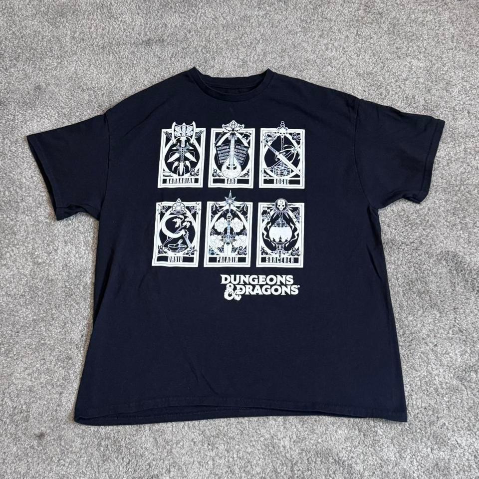 Dungeons And Dragons Tshirt Black 13e2