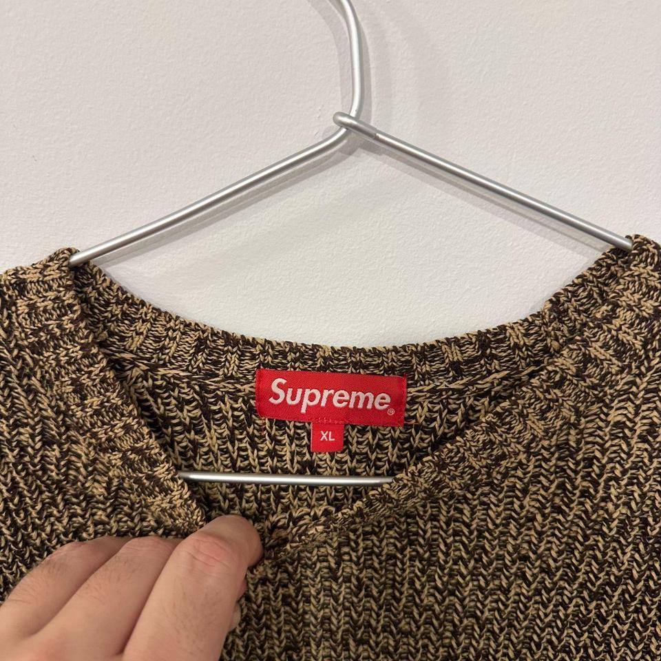 Supreme Melange Rib Knit Sweater 3