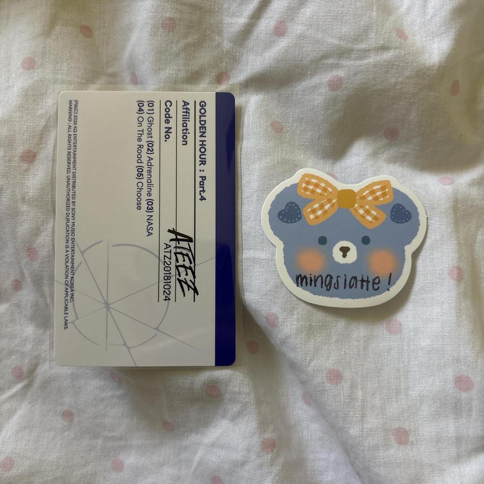 Ateez Jongho Ghpt4 Album Pc A08c 2