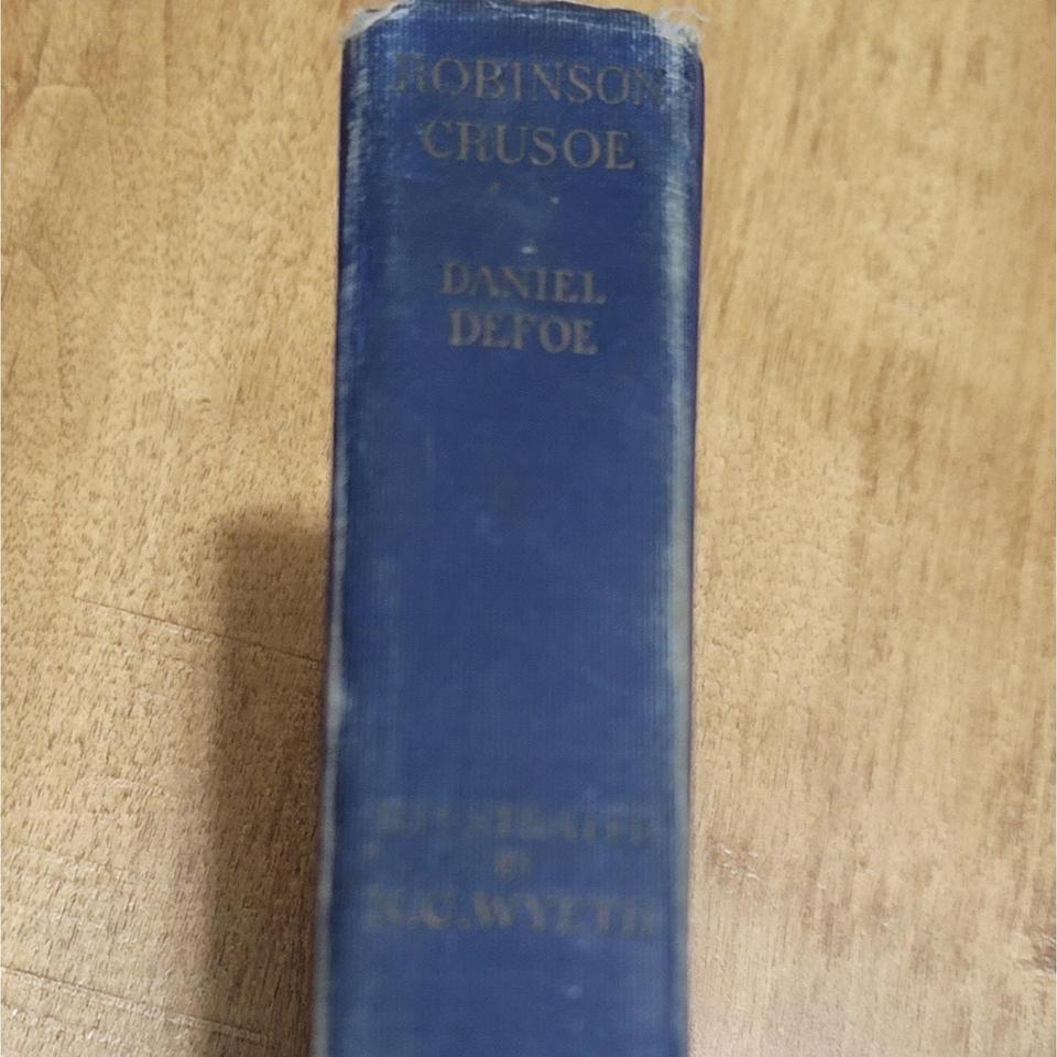 Robinson Crusoe Hardcover Book First 5