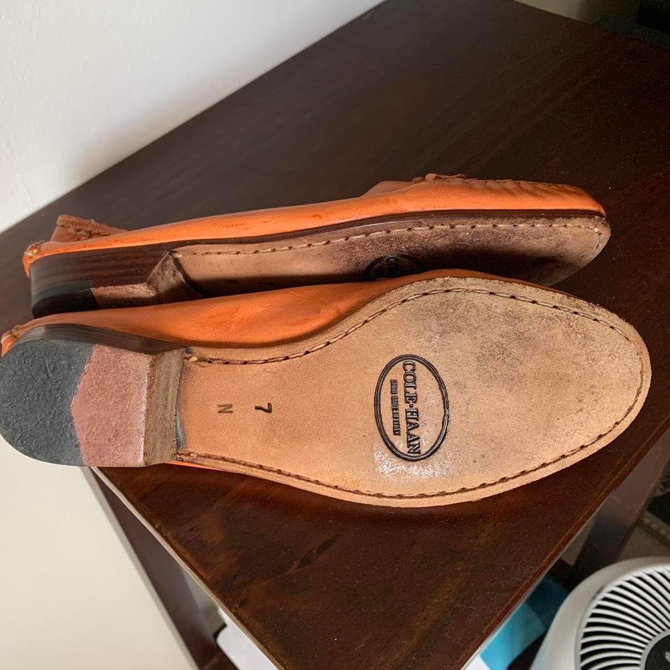 Cole Haan Real Leather Orange 3