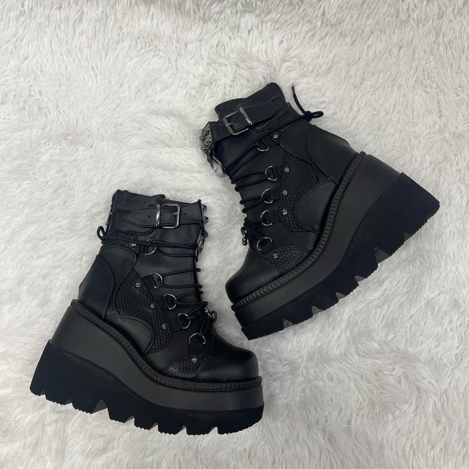 Demonia Shaker 60 Black Combat Technopagan Fae8 2