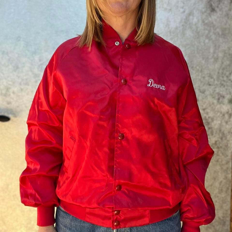 Vintage 1980s Baseball Bomber Jacket 3