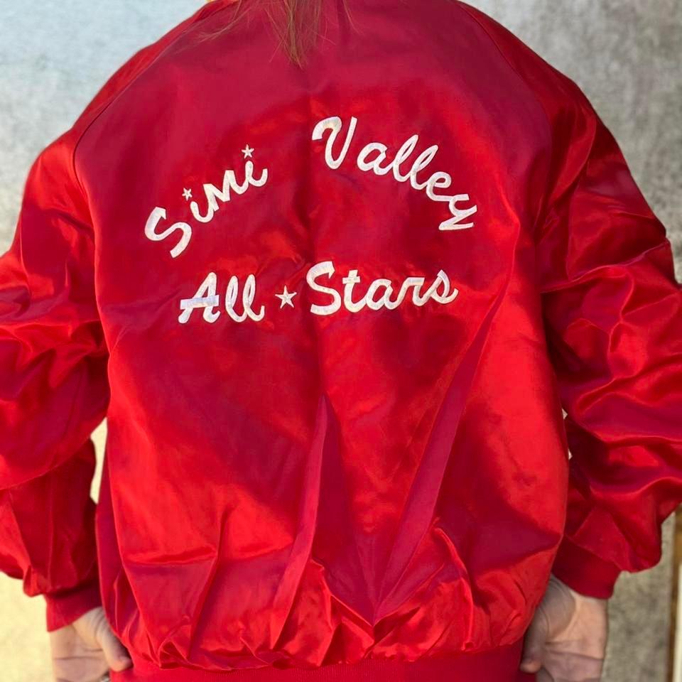 Vintage 1980s Baseball Bomber Jacket
