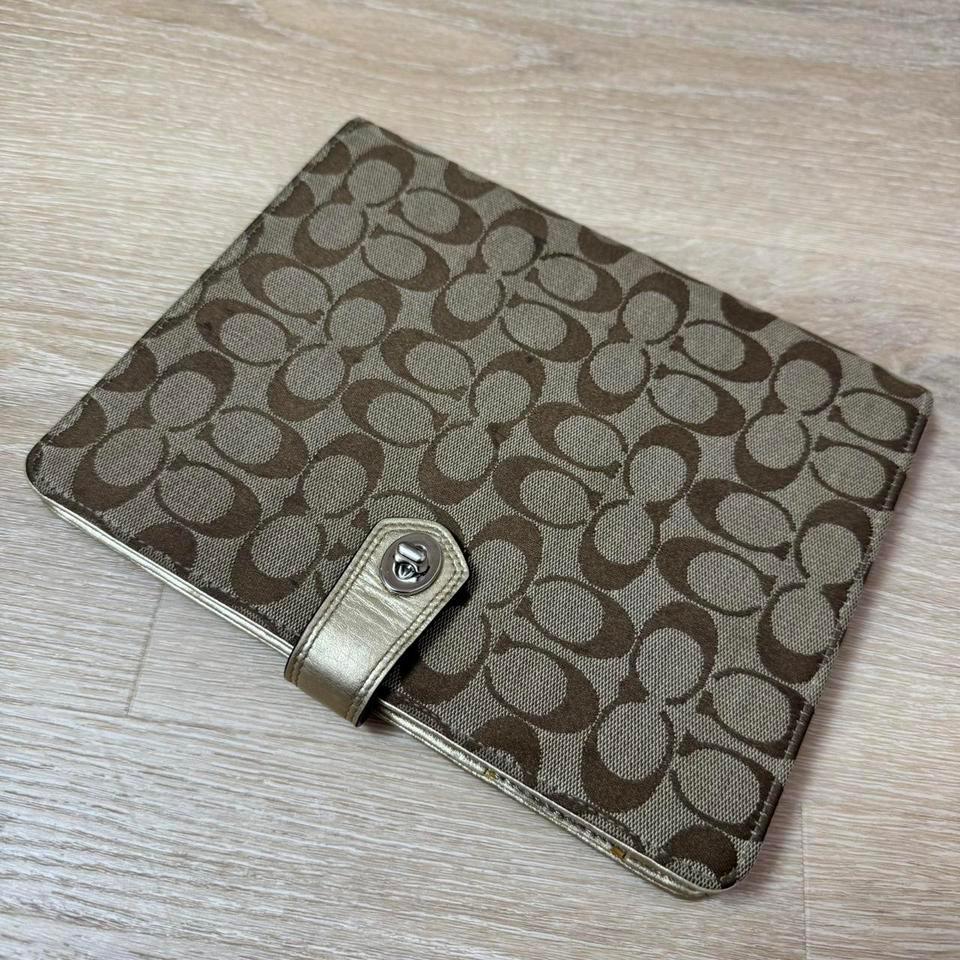 Coach Signature C Canvas Gold C8ab 2