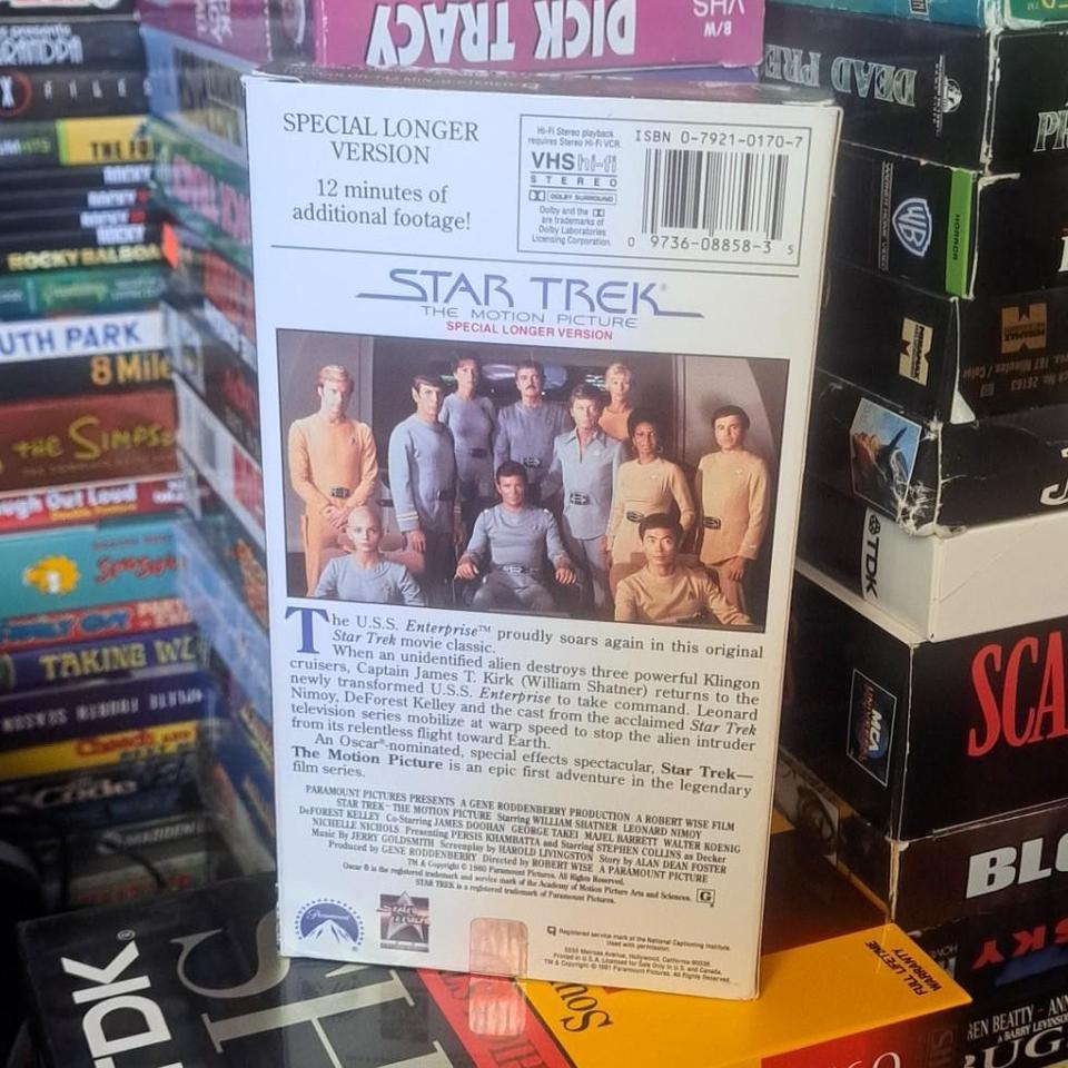 Star Trek 1980 Vhs Tape 2