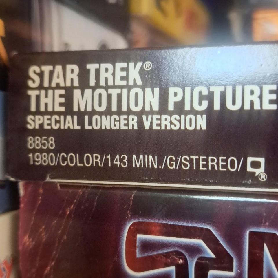 Star Trek 1980 Vhs Tape 4