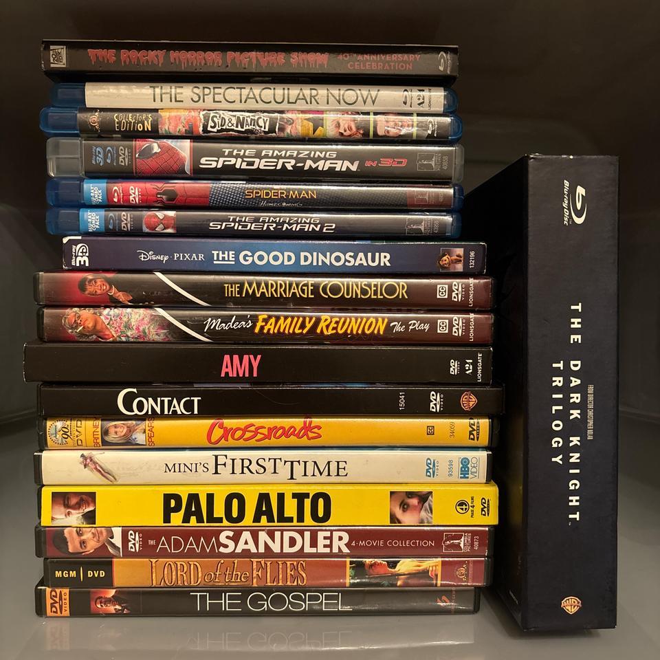 Dvd And Blu Ray Bundle