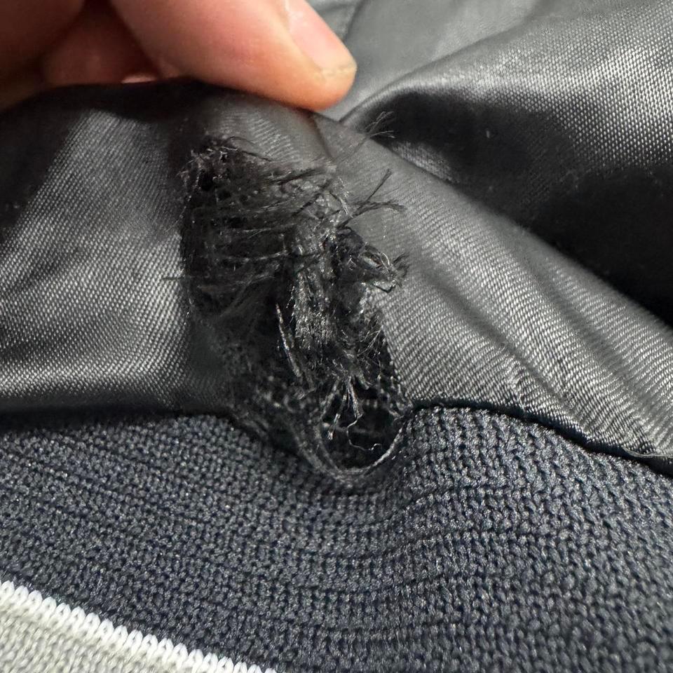 Raiders Chalk Line Satin Bomber 58c5 4