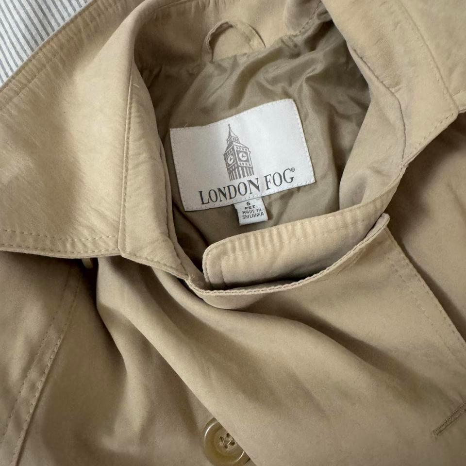 Vtg London Fog Beige Long 1878 2