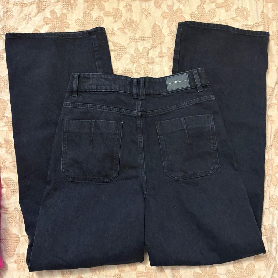 Zara Size 6 Black Jeans 171a