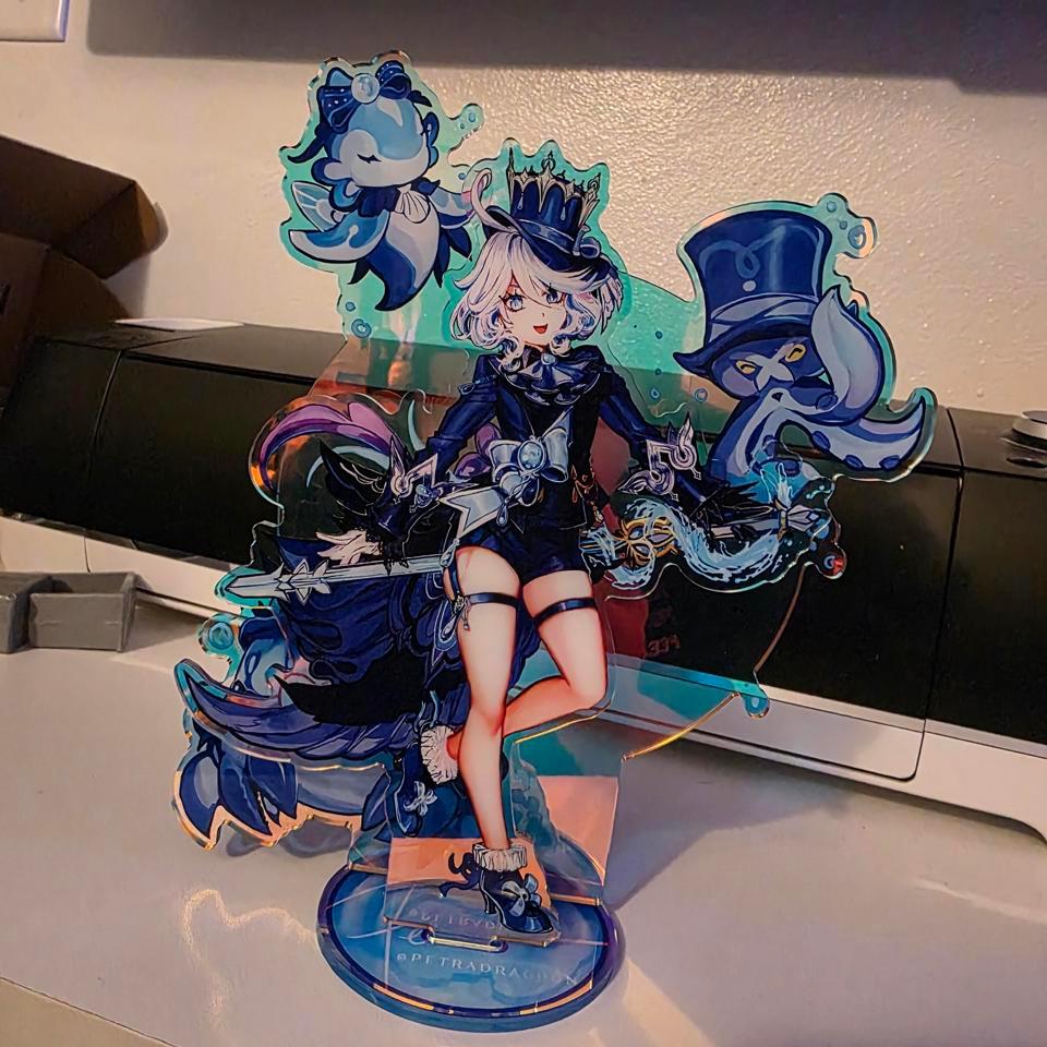 Large Genshin Impact Furina Acrylic 2