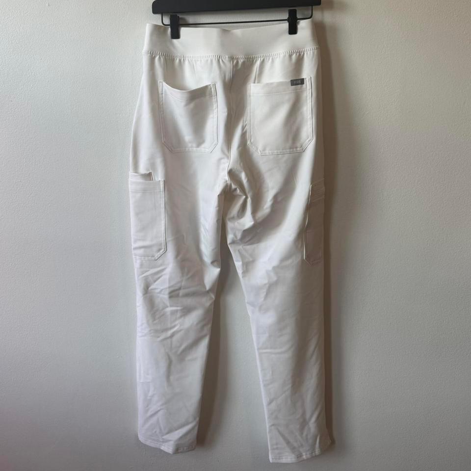 Figs Off White High Waisted Fb14 2